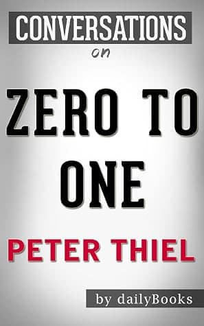 Cover of Zero to One by Peter Thiel